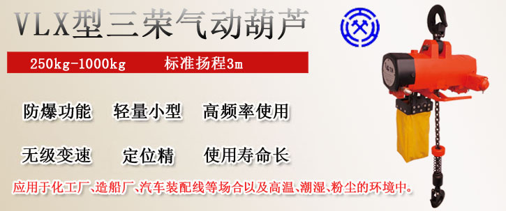 VLX型三榮氣動(dòng)葫蘆圖